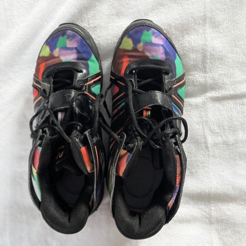 Ryka Tenacity Training Shoes Multi-Color Abstract High Top 8M Colorful Bold